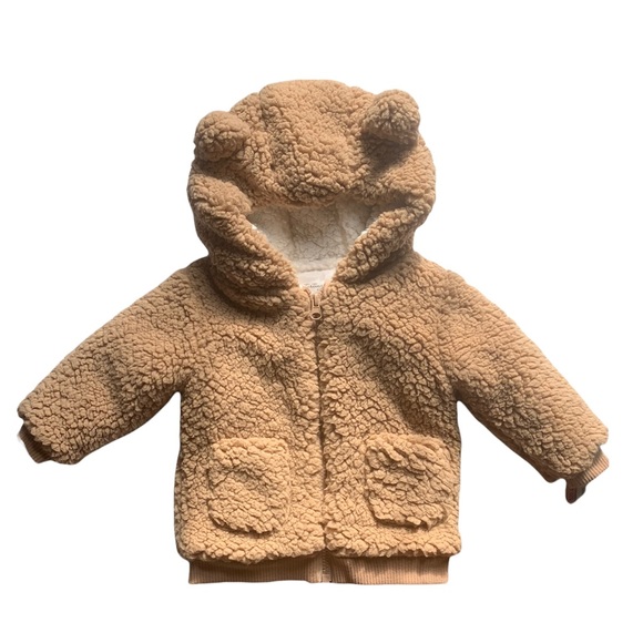 NWT 12M baby teddy bear coat by Starting Out - Picture 3 of 7